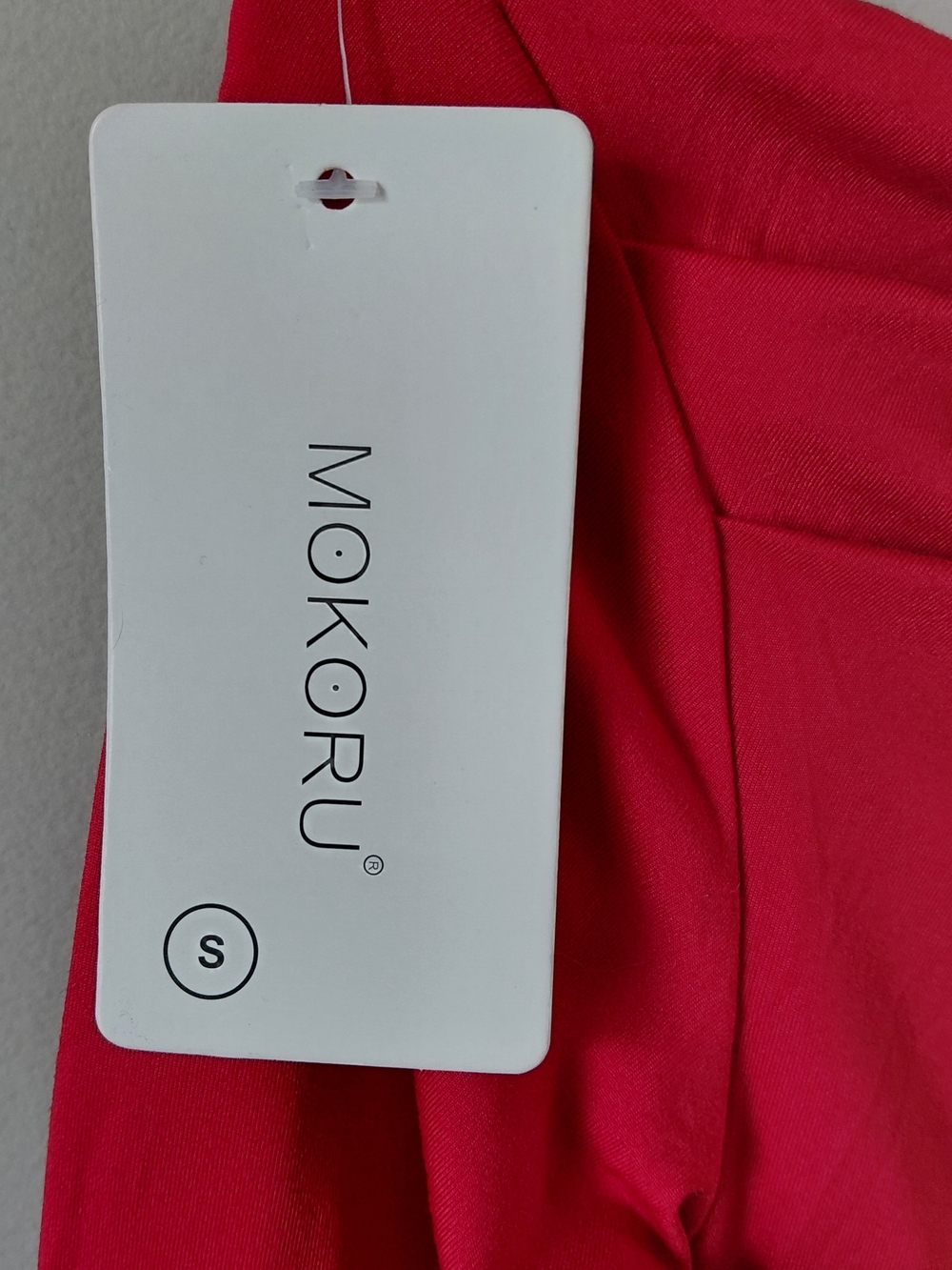Red Off-Shoulder Ruched Mini Dress - Picture 4 of 5